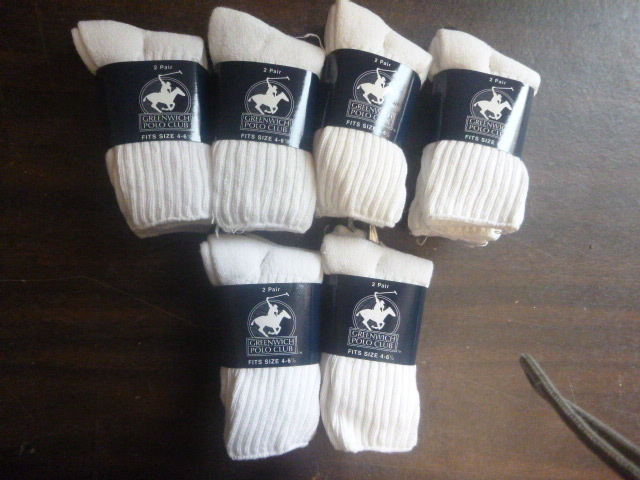 lot 139 image: 6 Packs of Greenwich Polo Club Socks