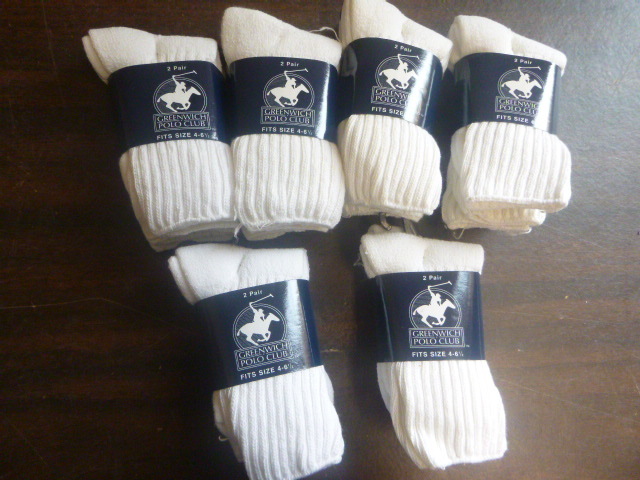 lot 140 image: 6 Packs of Greenwich Polo Club Socks