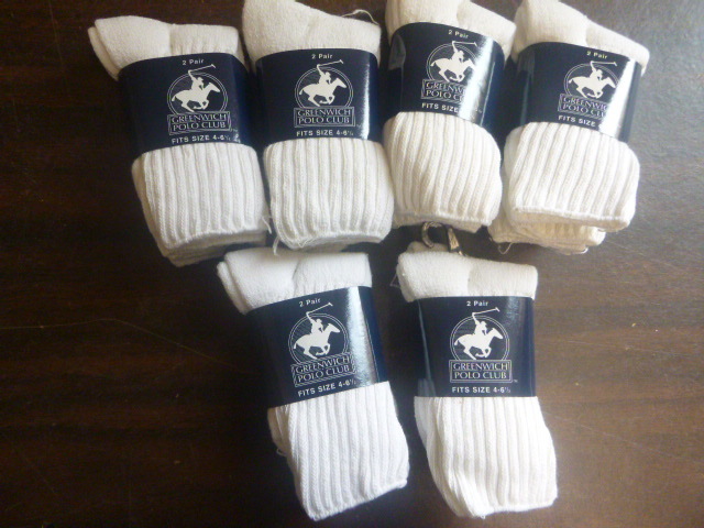 lot 141 image: 6 Packs of Greenwich Polo Club Socks