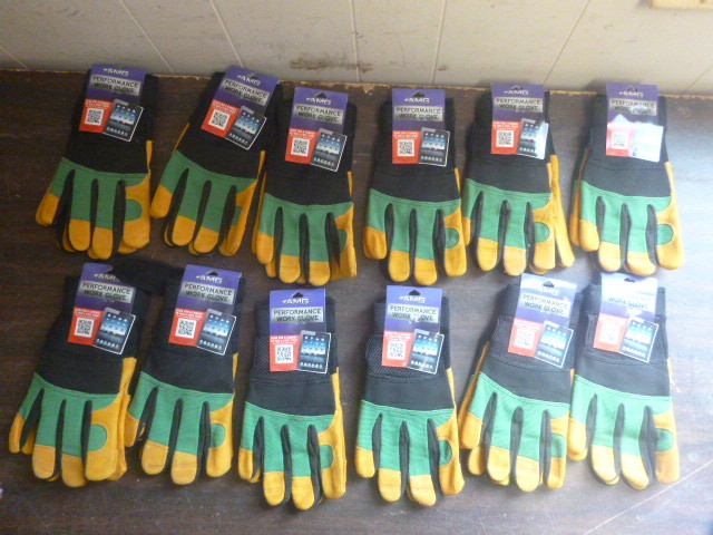 lot 144 image: 12 Pair of AMG Work Gloves