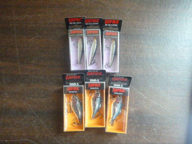 lot 179 image: 6 Rapala Fishing Tackle