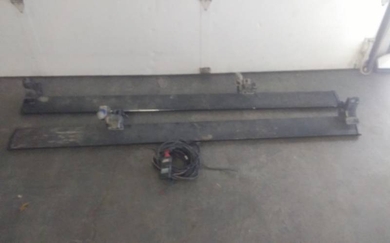 lot 10 image: Pair Of Running Boards (Power), From 2014 F-150 86 Inches, See On Amazon $1370.00