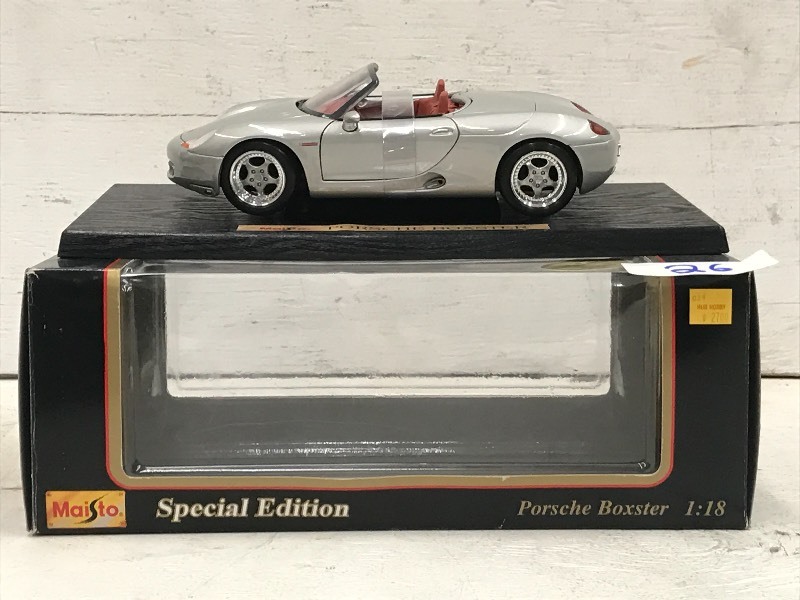 Porsche Boxster Die-Cast Car