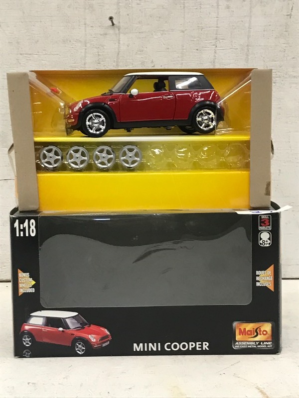 Mini-Cooper Die-Cast Car
