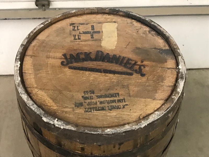 Jack Daniels Whiskey Barrel