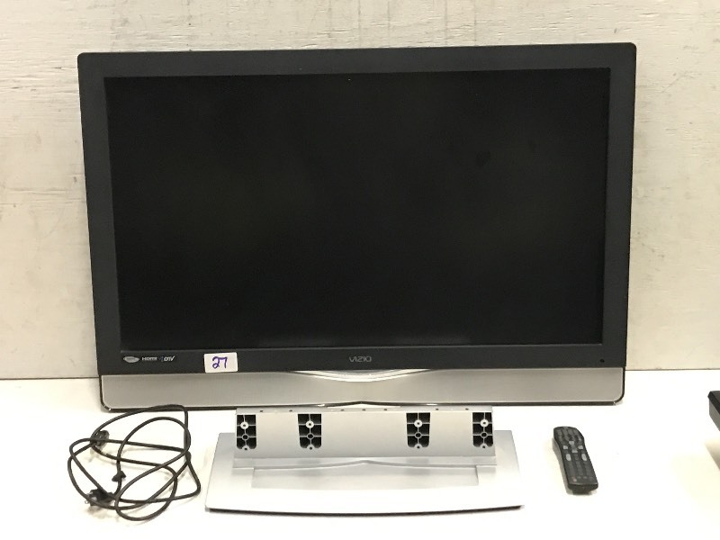 lot 27 image: Vizio Flat-Screen T.V.