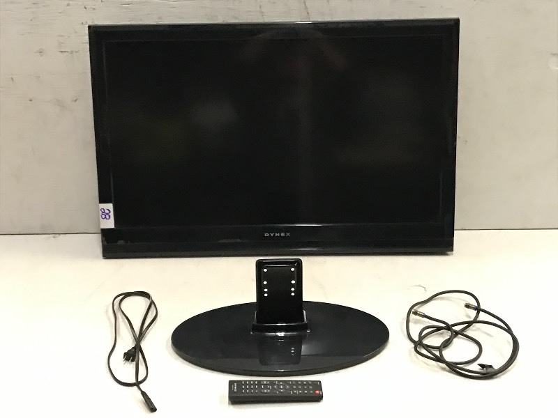 lot 28 image: Dynex Flat-Screen T.V.