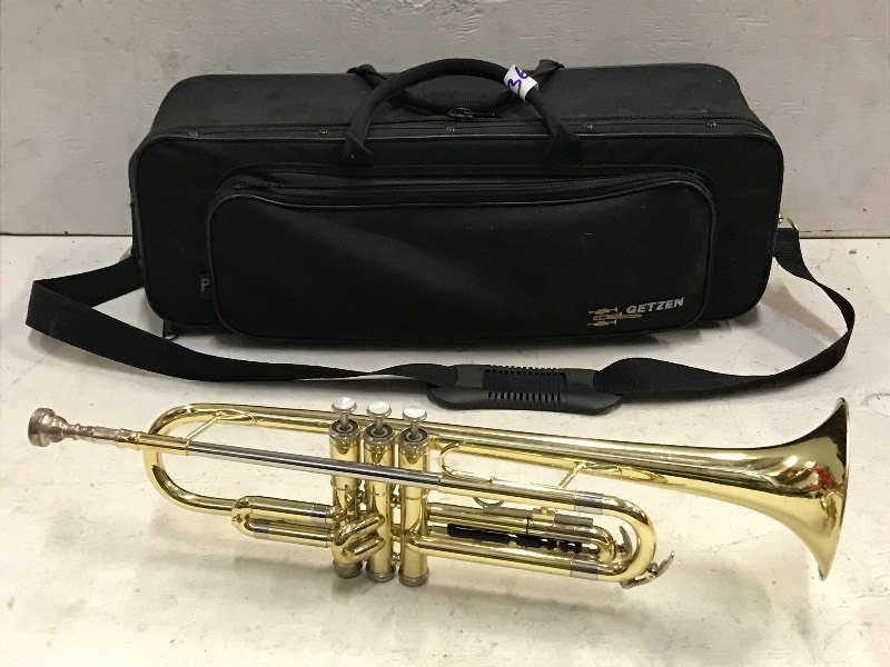 lot 36 image: Gertzen Trumpet With Case