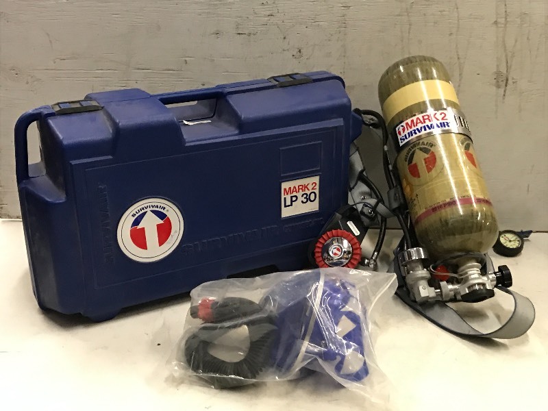 lot 44 image: SurvivAir Portable Breathing System