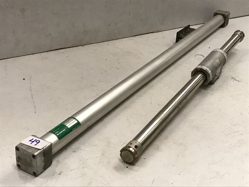 lot 49 image: (2) Linear Motion Cylinders