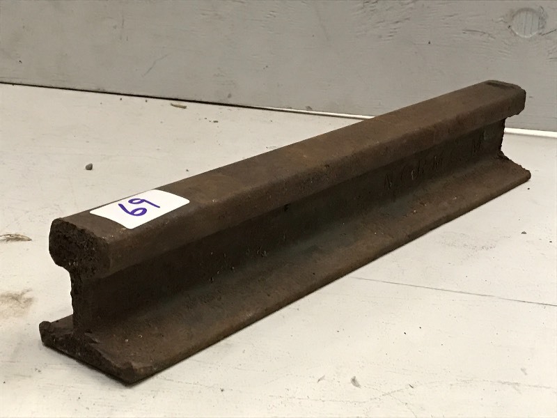 lot 69 image: 24 Section Of Railroad Track