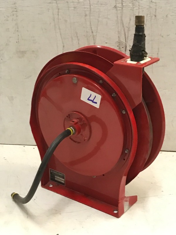 lot 77 image: ReelCraft Hose Reel With Hose