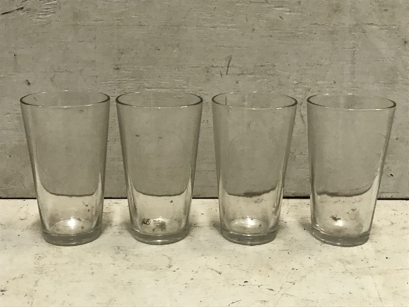 lot 127 image: 4-Pack Of Milwaukee Tools Drink Glasses