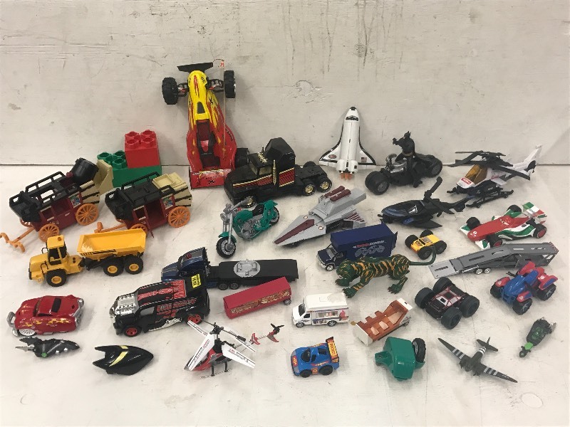 lot 146 image: Tote Of Assorted Childrens Toys