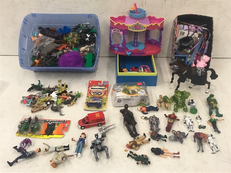 lot 147 image: Tote Of Assorted Childrens Toys