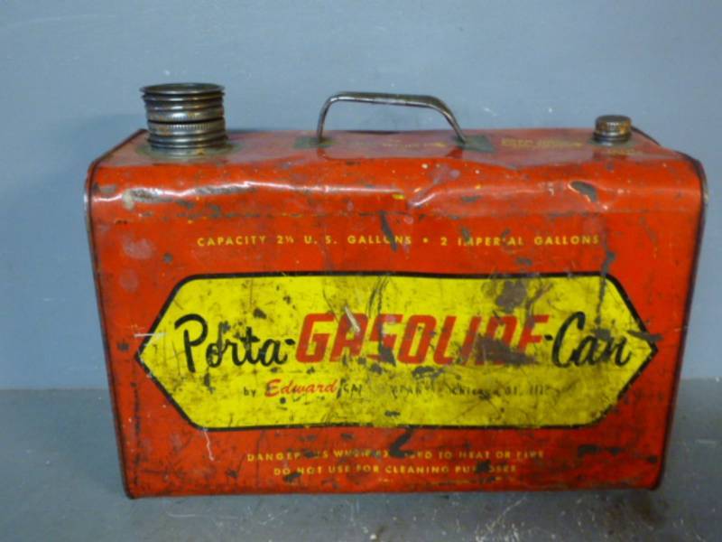 lot 87 image: Vintage Gas Can