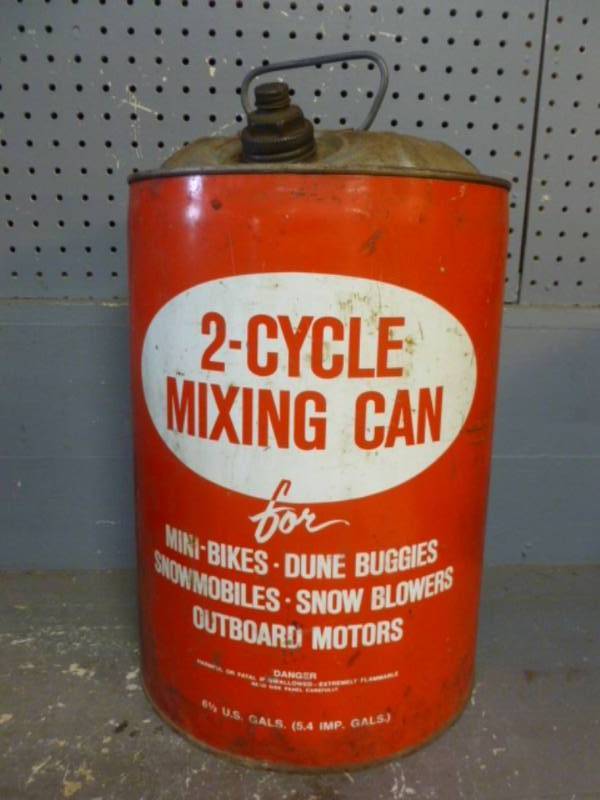 lot 128 image: Vintage Gas Can