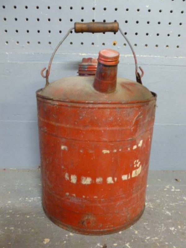 lot 129 image: Vintage Gas Can