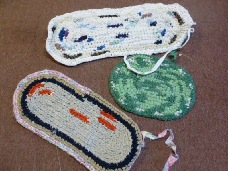 lot 142 image: Rag Rugs