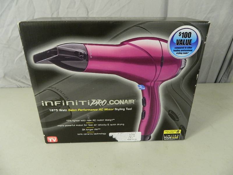 lot 13 image: New Infiniti Pro Conair Hair Dryer