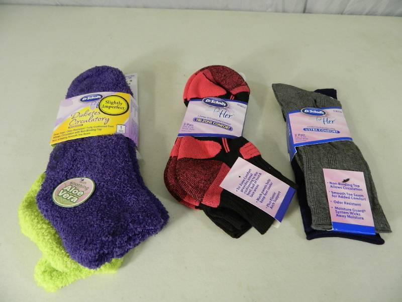 lot 29 image: 7 New Pairs of Dr Scholls For Her Socks