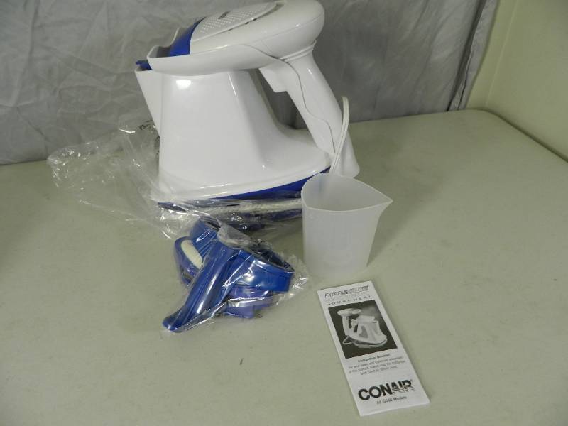 lot 57 image: New Conair Extreme Steam Fabric Steamer with Dual Heat