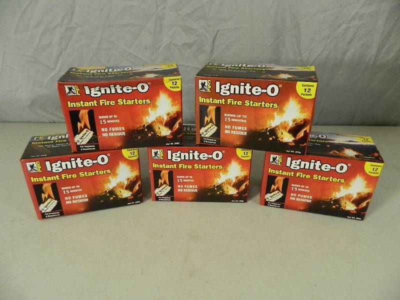 lot 81 image: 5 New Boxes of Ignite-O