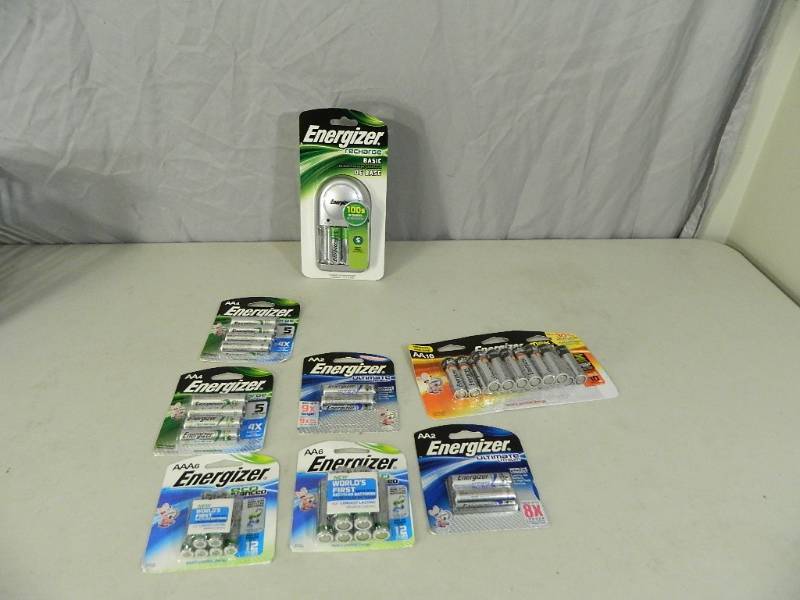lot 87 image: New Battery Charger and Batteries