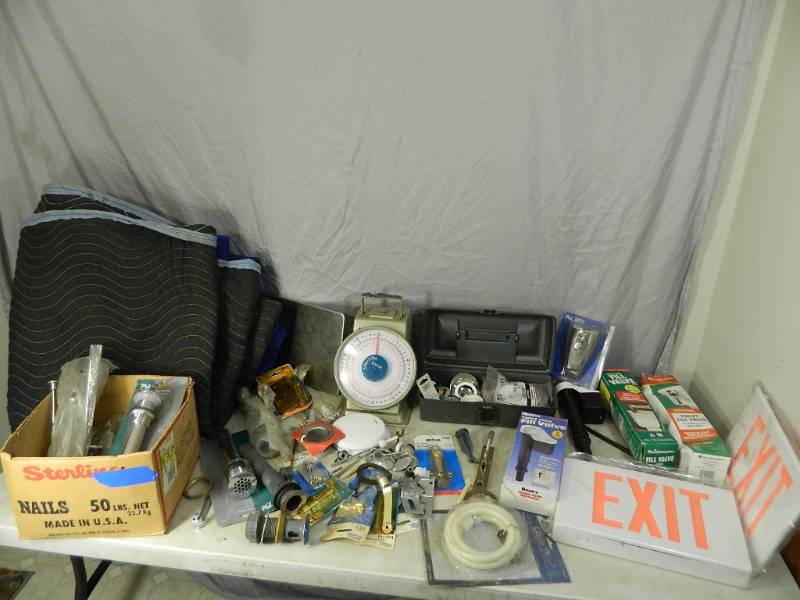 lot 94 image: Moving Blankets, Plumbing, Scale, Etc