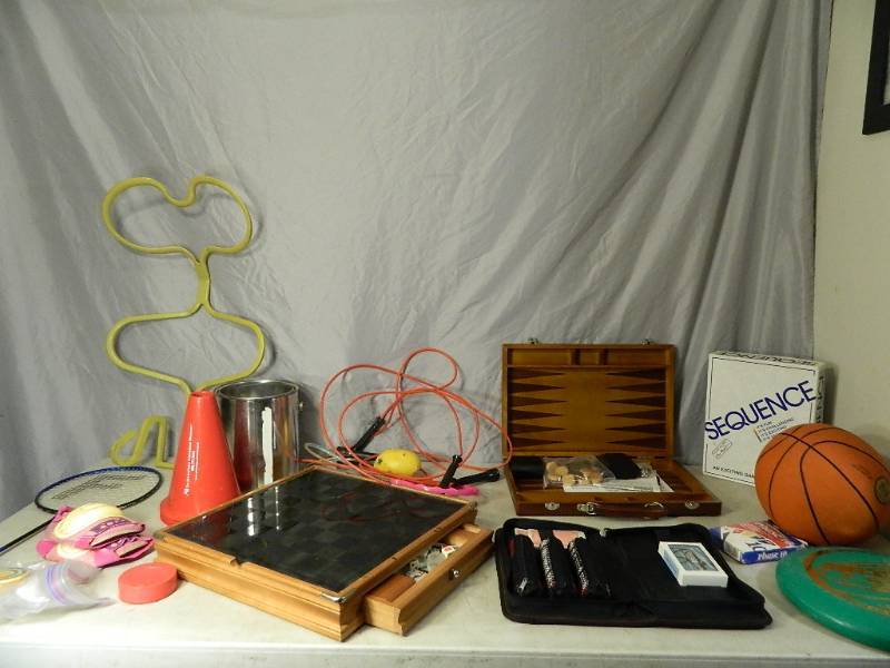 lot 124 image: Games and Sports Items