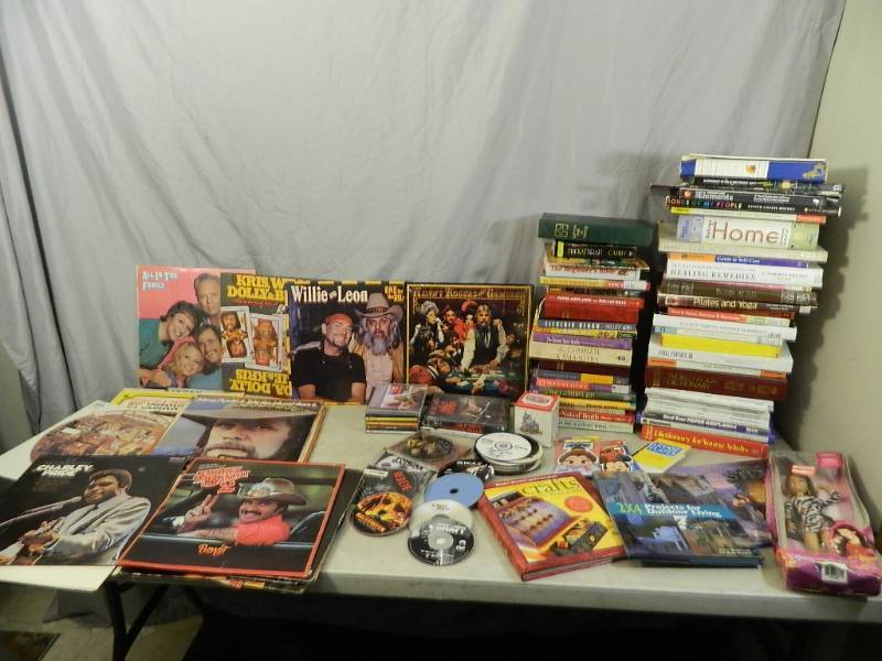 lot 154 image: Records, Books, DVDs, and More