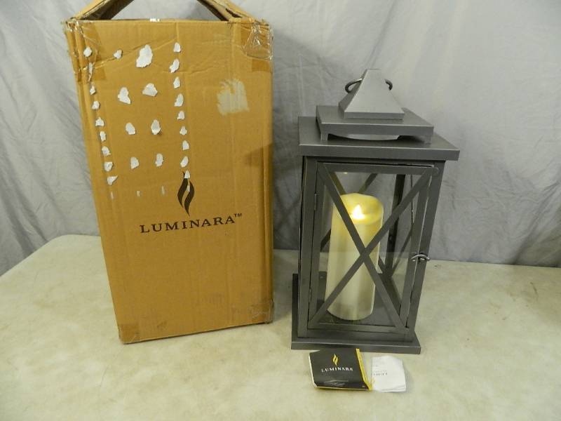 lot 6B image: Luminara Flameless Candle with Lantern