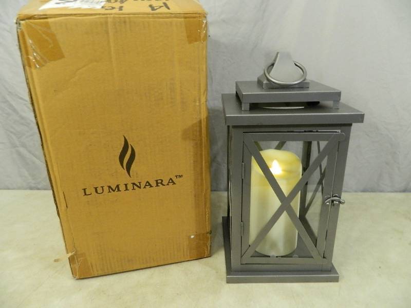 lot 6C image: Luminara Flameless Candle with Lantern