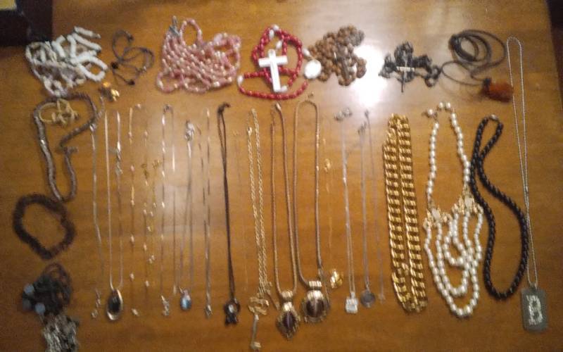 Lot Of Necklaces, Chokers & Rosary