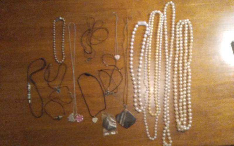 Lot Of Necklaces-Handcrafted, Polished Stone, More.