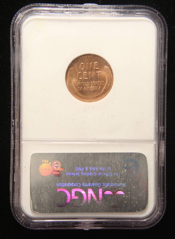 1954-S US WHEAT CENT MS66RD NGC