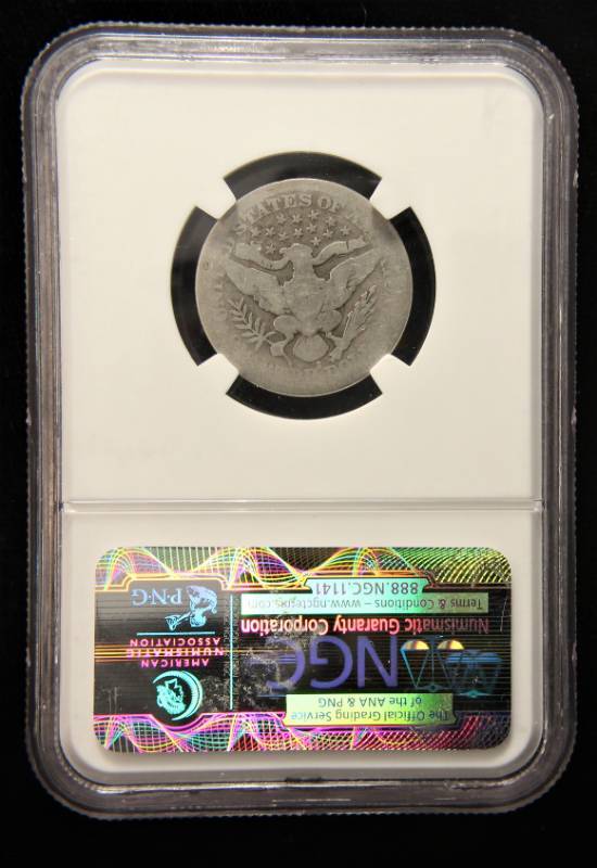 1914-S BARBER QUARTER AG3 NGC BETTER DATE COIN