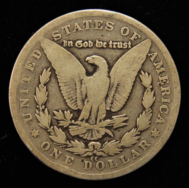 1890-CC CARSON CITY MORGAN SILVER DOLLAR