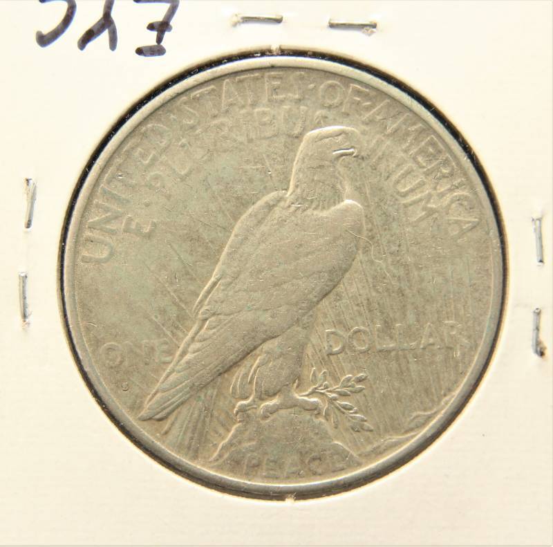 1935-S PEACE SILVER DOLLAR BETTER DATE COIN