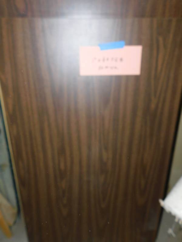 1  x  30  x 48 Walnut Formica