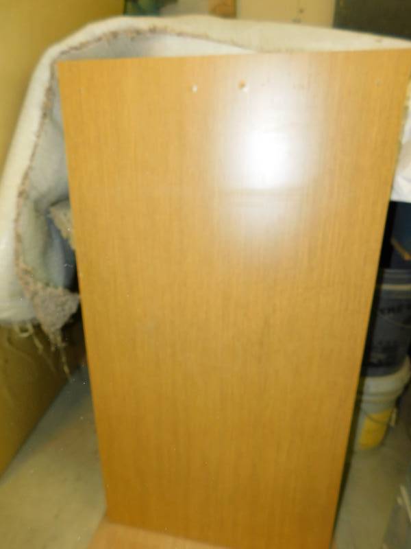 Four---  34  x  24  46 Oak Formica Panels