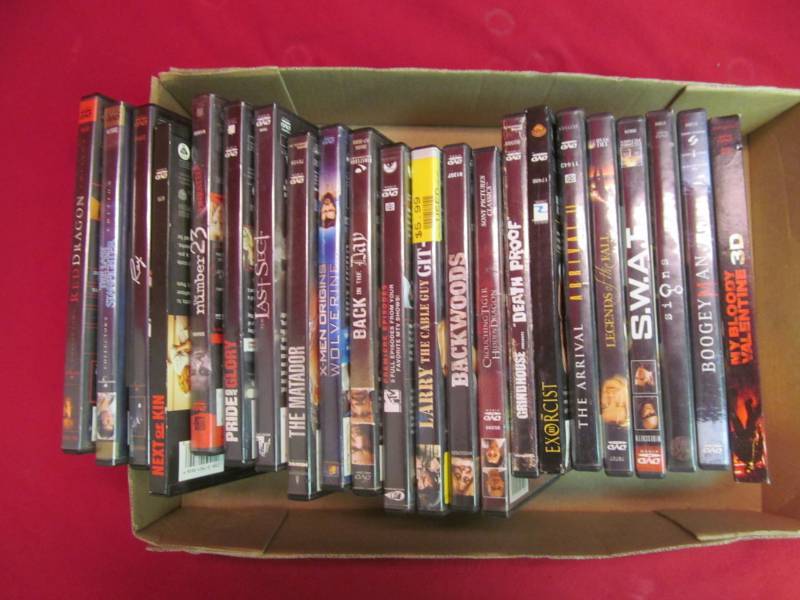 lot 14 image: group of DVDS
