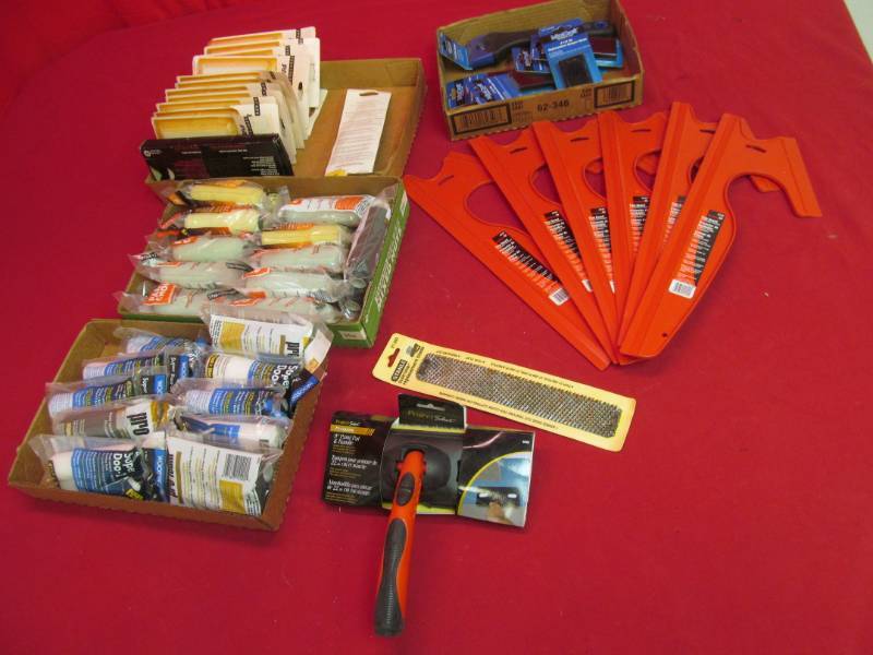lot 53 image: painting supplies