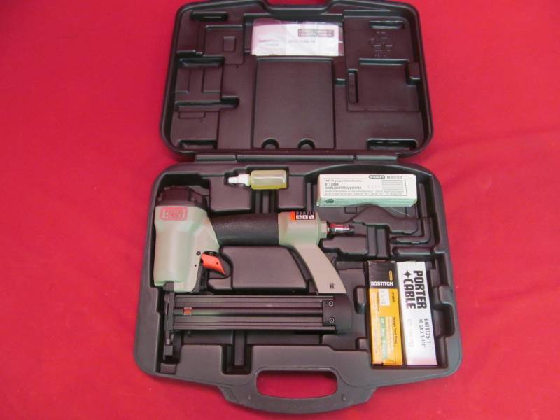 lot 63 image: Porter cable Brad nailer