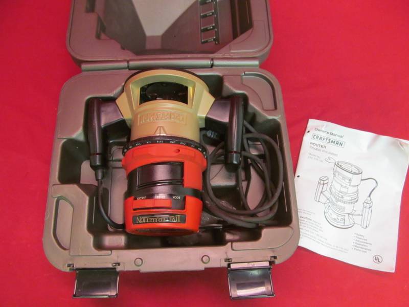 lot 70 image: Craftsman Limited Edition router