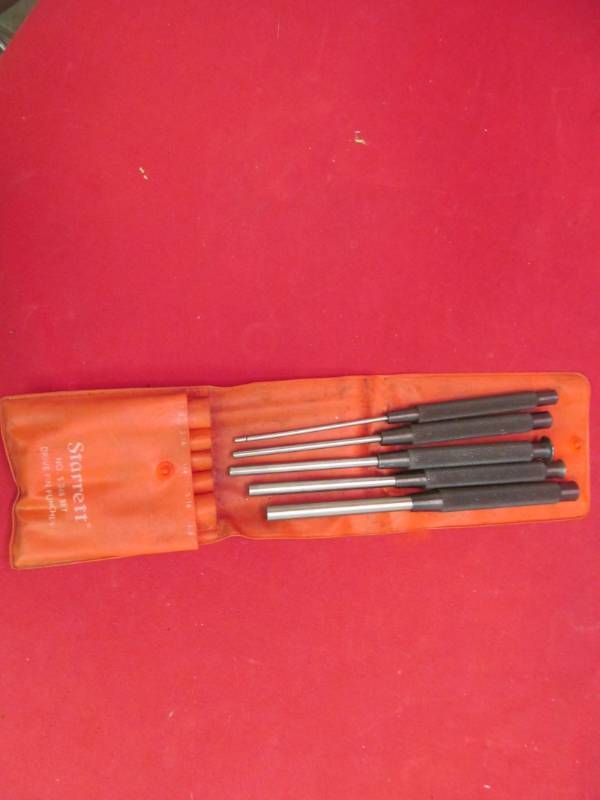 lot 87 image: drive pin punch set