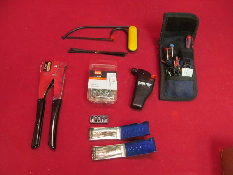 lot 102 image: hand tools