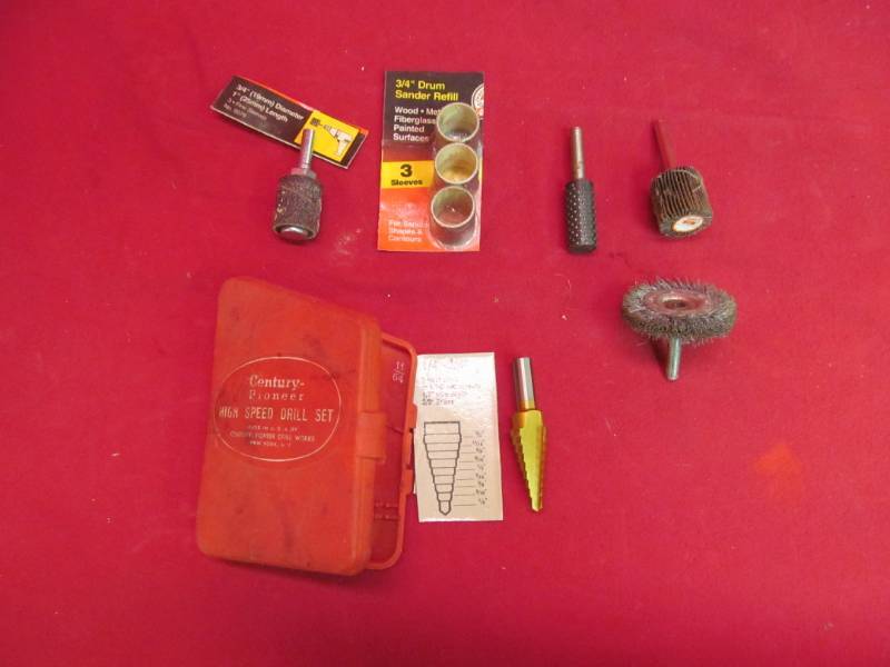 lot 111 image: drill bits
