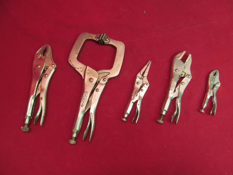lot 123 image: vise grips