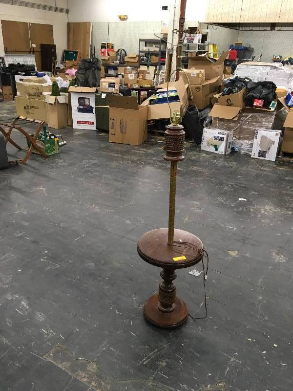 Wooden Table Lamp